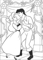 coloring page Ariel, The Little Mermaid